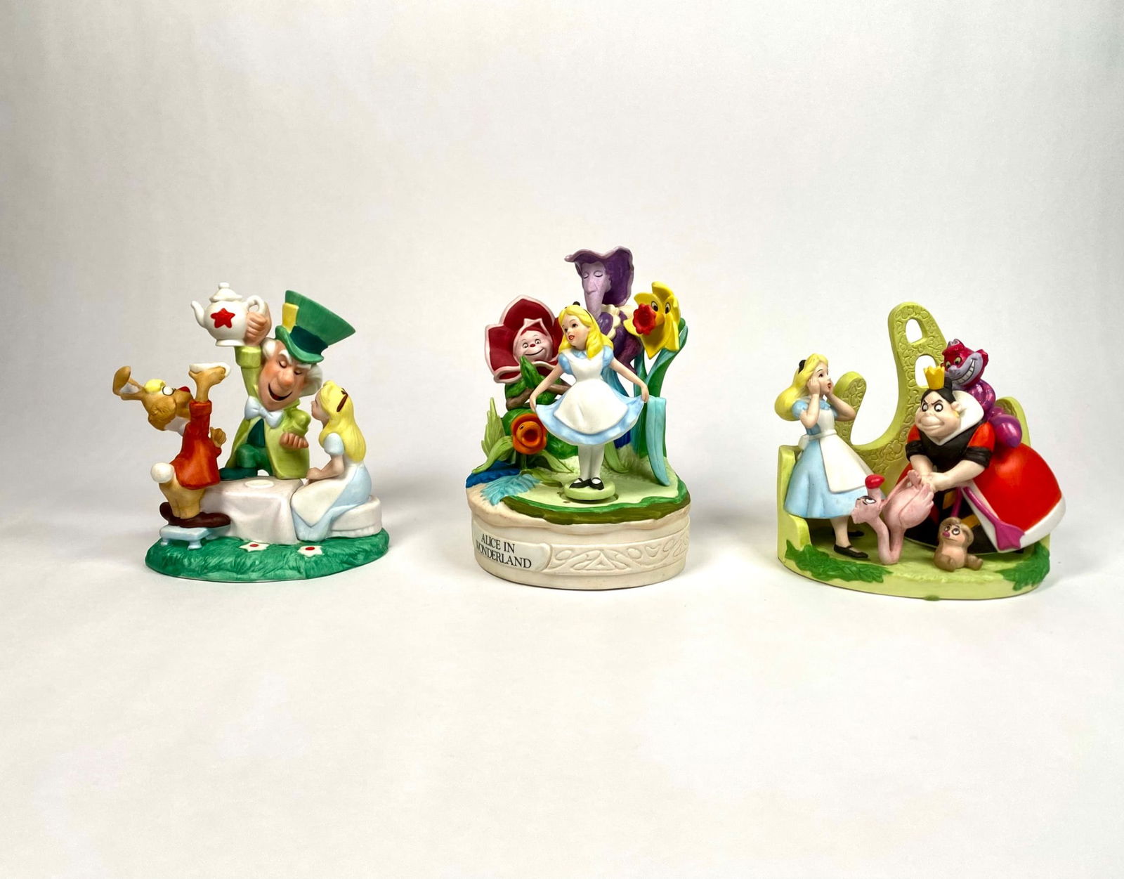 Set of Disney Alice in Wonderland Figurines (1 of 12)