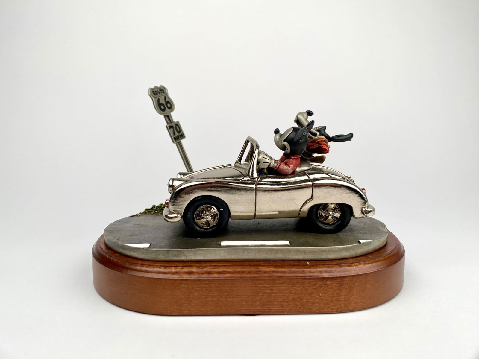 Chilmark Disney Pewter Sculpture of Mickey and Goofy (Original Box) (1 of 12)