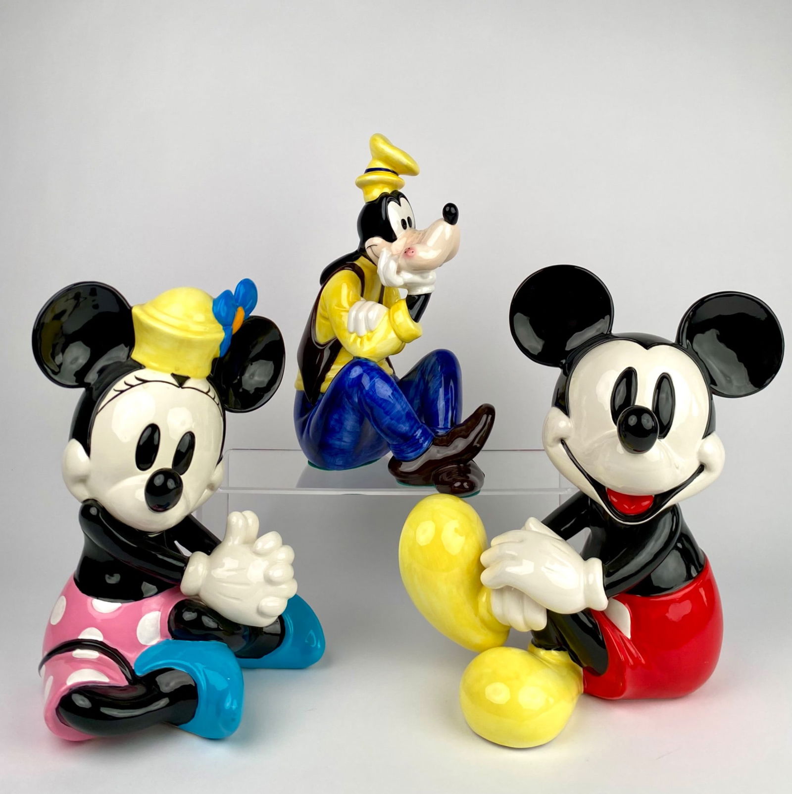 Set of Three Large Schmid Disney Musical Figurines (1 of 11)