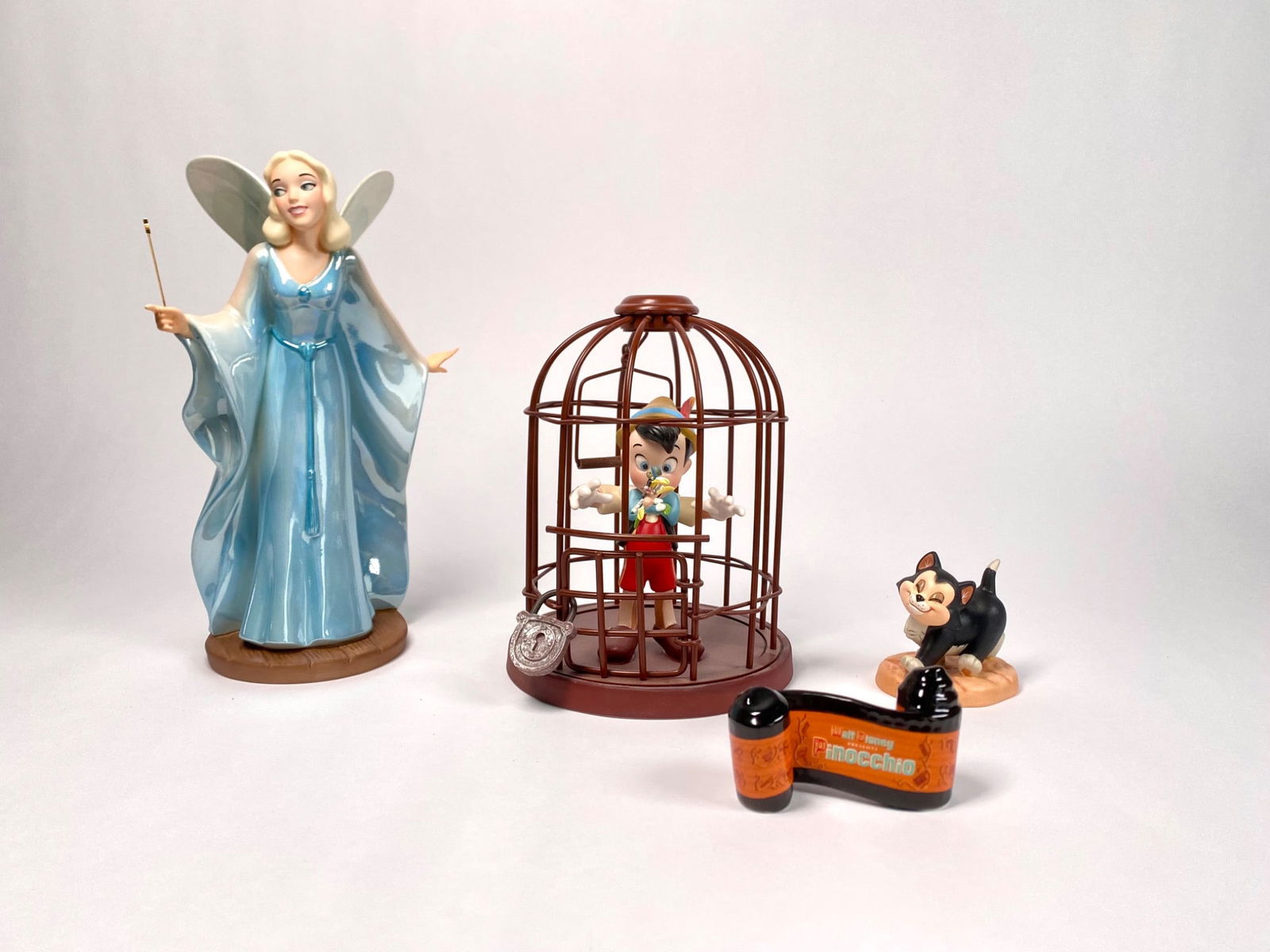 Disney Classics Collection Pinocchio Figurines (COA) (1 of 12)