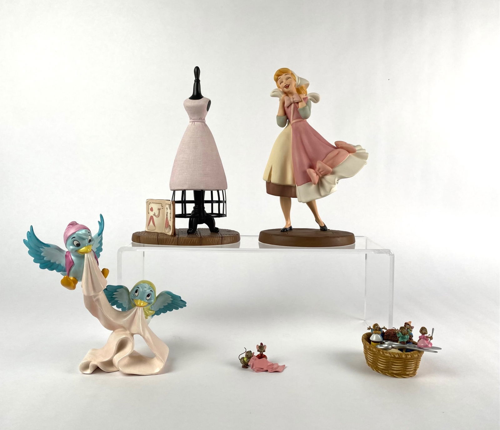 Disney Cinderella Classics Collection Figurine Set (Original Box COA) (1 of 12)