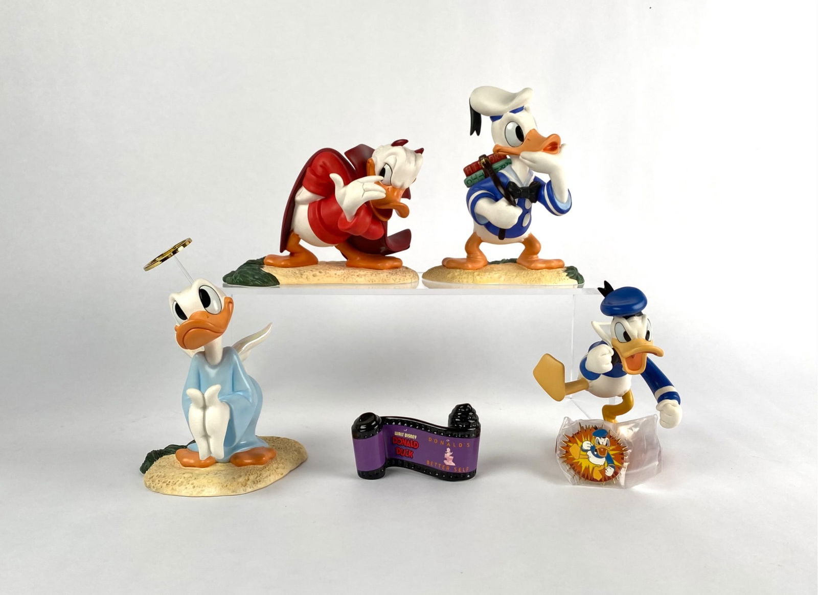 Lot of Walt Disney Donald Duck Figurines (Original Boxes COA) (1 of 12)