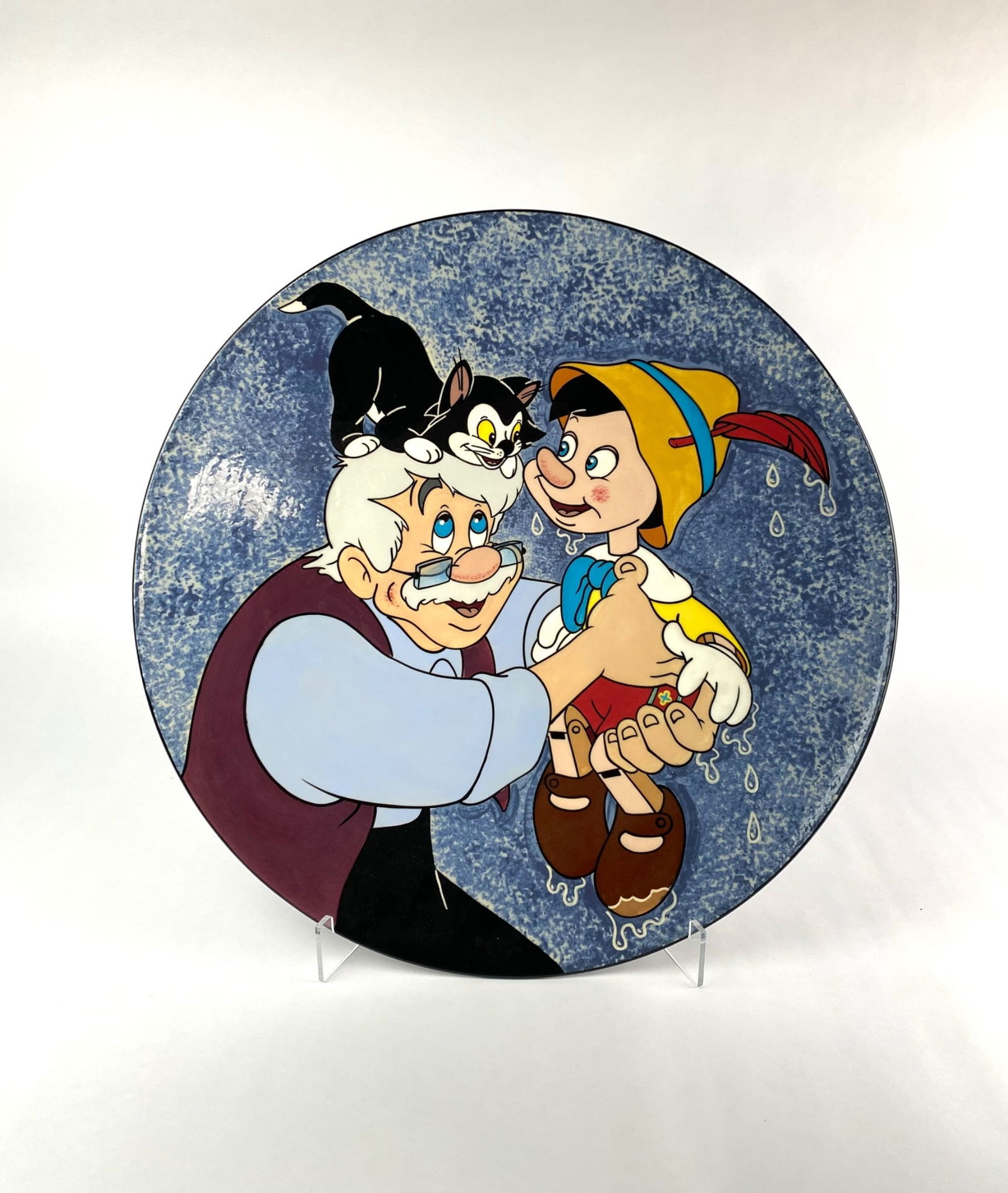 Disney Plate Signed by Frank Thomas and Ollie Johnston (1 of 10)