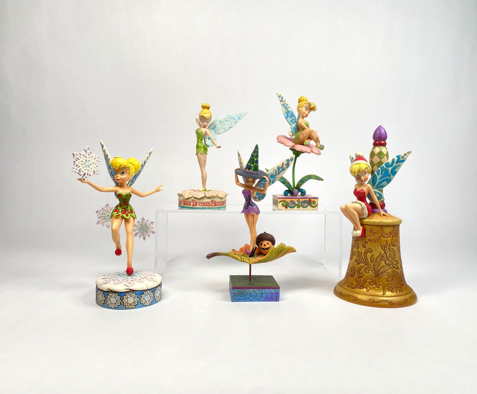 Jim Shore Disney Showcase Tinkerbell Figurines (Original Box) (1 of 12)
