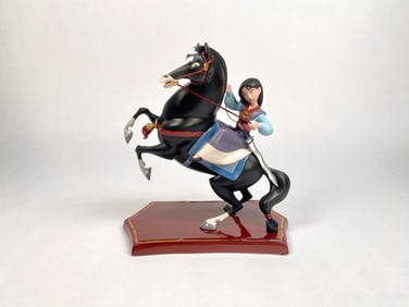 Disney Classics Collection Mulan Figurine (COA Original Box)