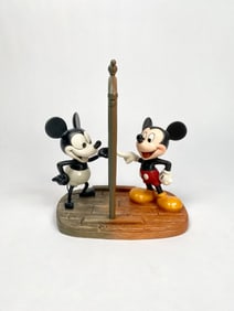 Disney Classic Collections Mickey Then & Now Figurine (COA)