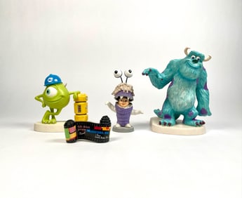 Disney Classic Collections Monsters Inc Figurines (COA)