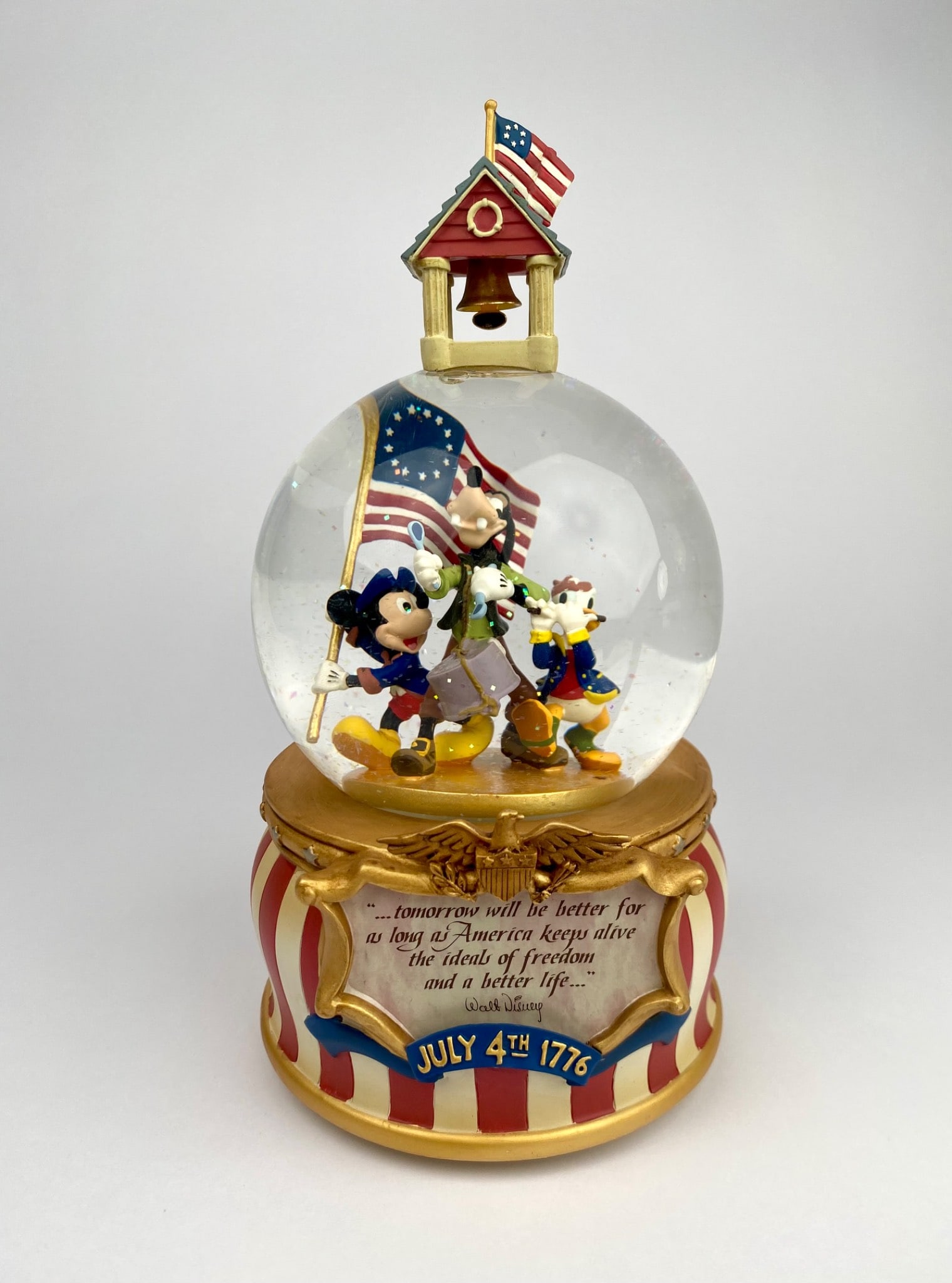 Disney Patriotic Snow Globe Featuring Mickey and Friends? (1 of 12)