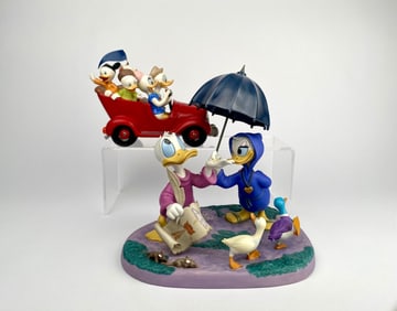 Disney Classics Donald Duck Figurines (COAs Original Boxes)