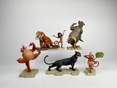 Disney Jungle Book 30th Anniversary Figurines (COAs Original Boxes)