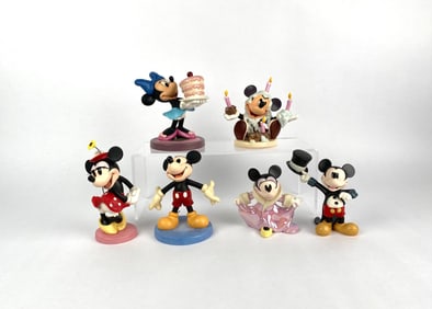 Walt Disney Classics Collection Mickey And Minnie (Original Box COA)