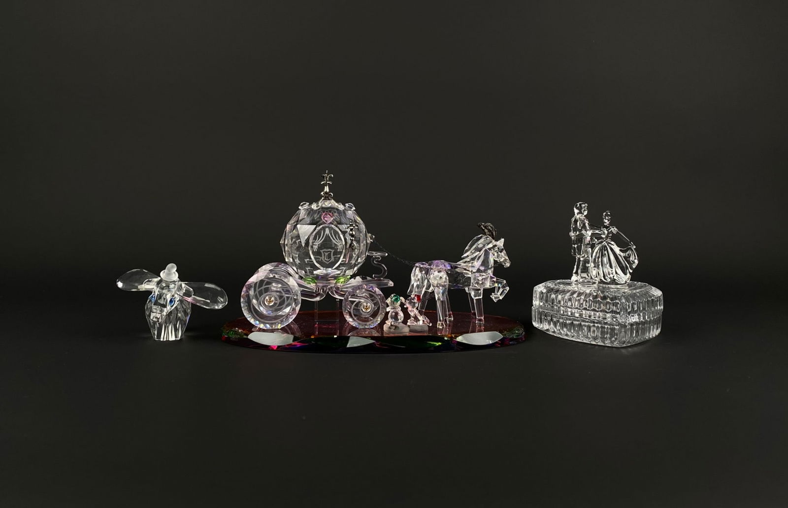 Disney Showcase Collection Crystal World Figurines (Original Box) (1 of 12)