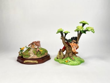 Disney Classics Big Bad Wolf and Pig’s House (Original Box COA)