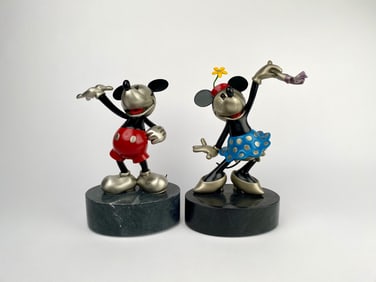 Mickey and Minnie Disney Figurines by Hudson Creek
