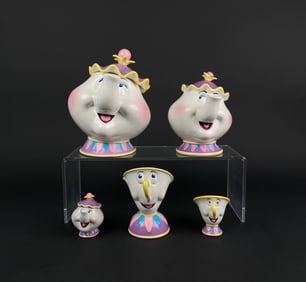 Schmid Beauty and the Beast Mrs. Potts and Chip