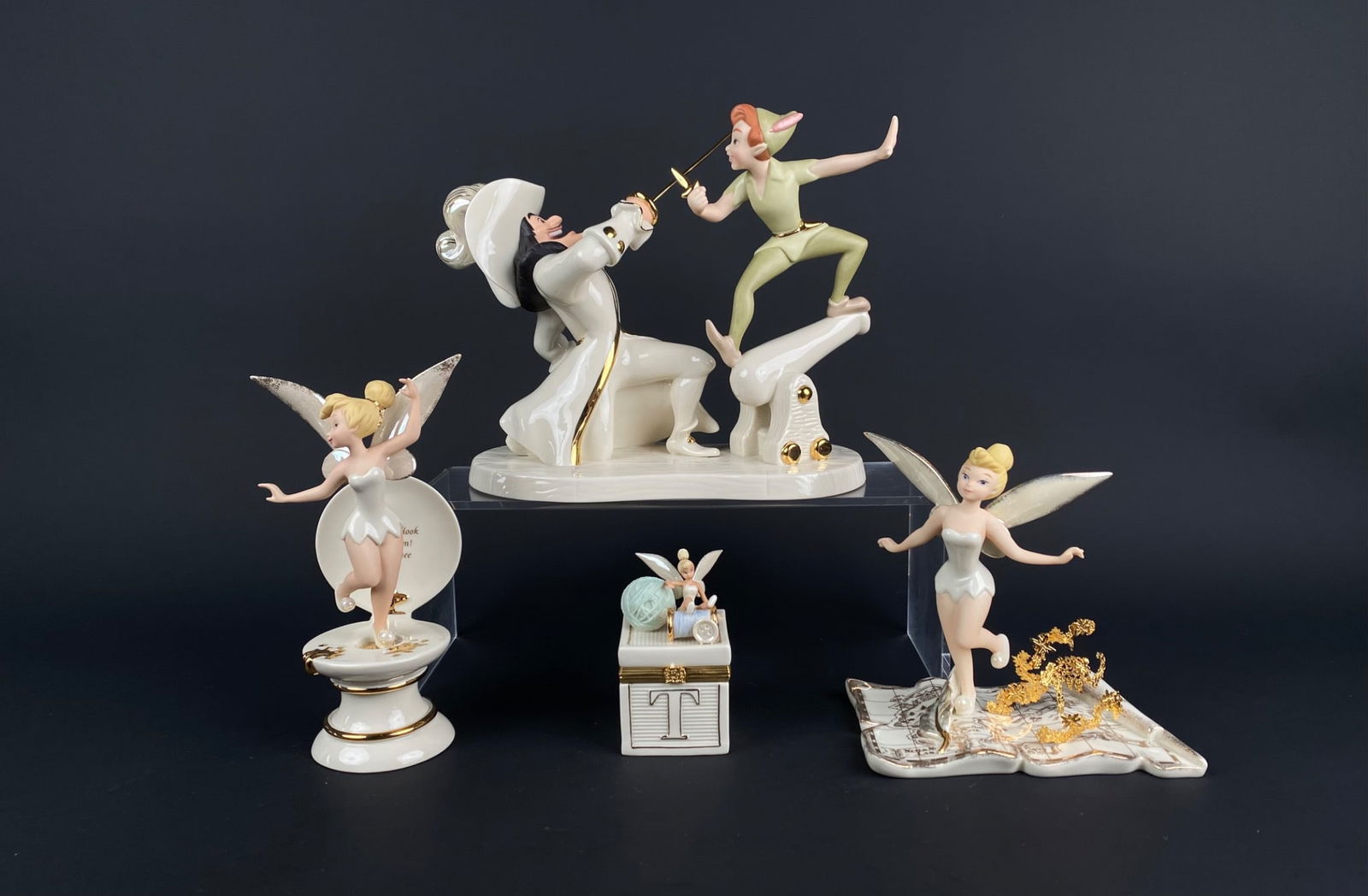 Lenox Disney Showcase Figures Featuring Peter Pan and Tinker Bell (1 of 12)