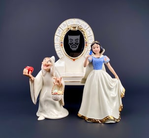 Lenox Disney Snow White and Wicked Queen Figurine Set