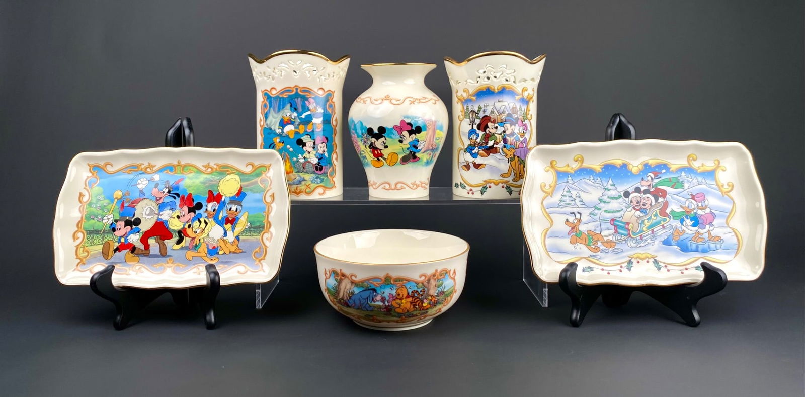 Set of 6 Lenox Disney Animated Classics Collection Items (1 of 12)