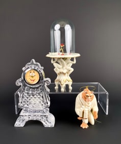 Disney Beauty and the Beast Collectible Set (Waterford and Lenox)