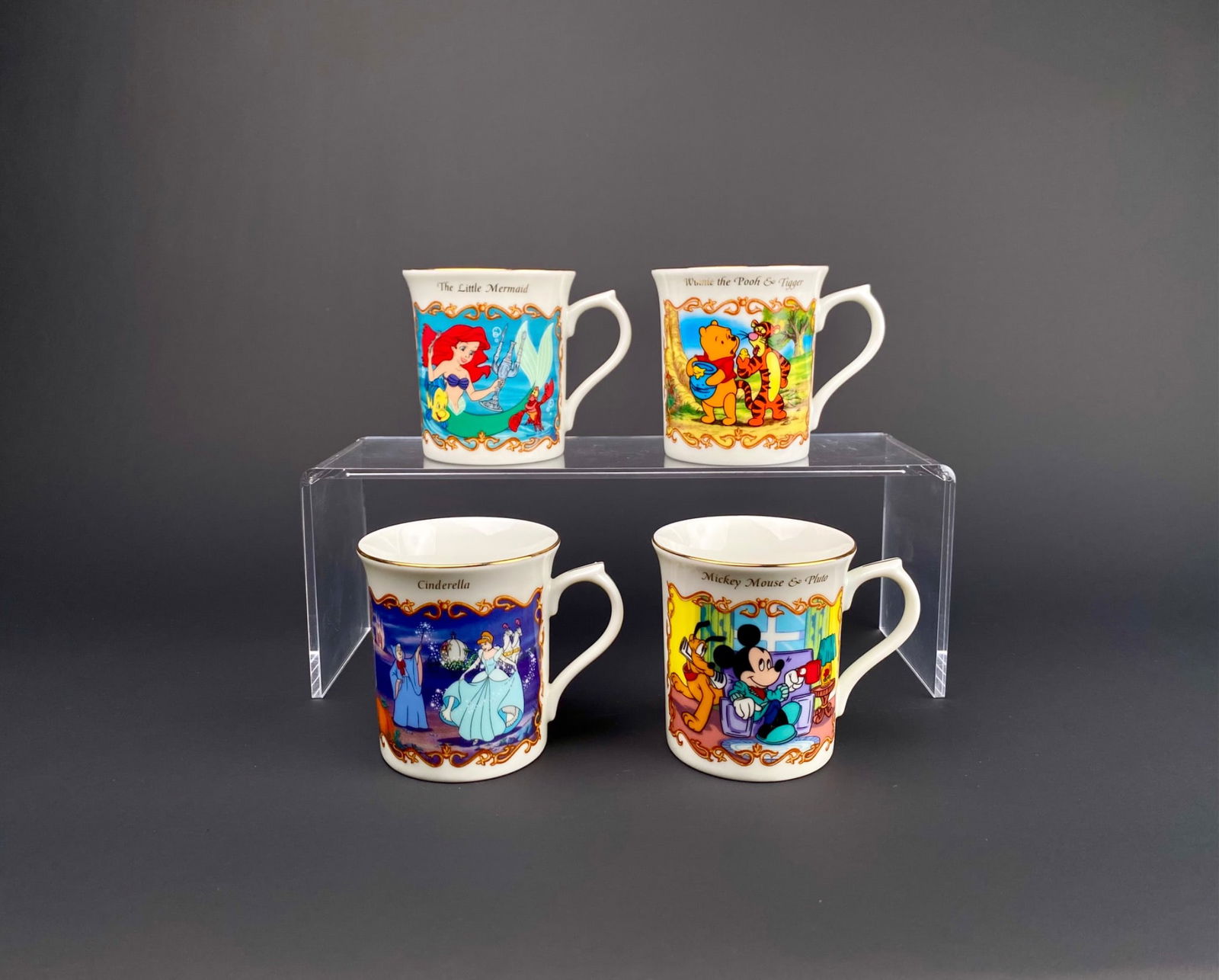 Set of 4 Lenox The Animated Classics Disney Mugs (1 of 12)
