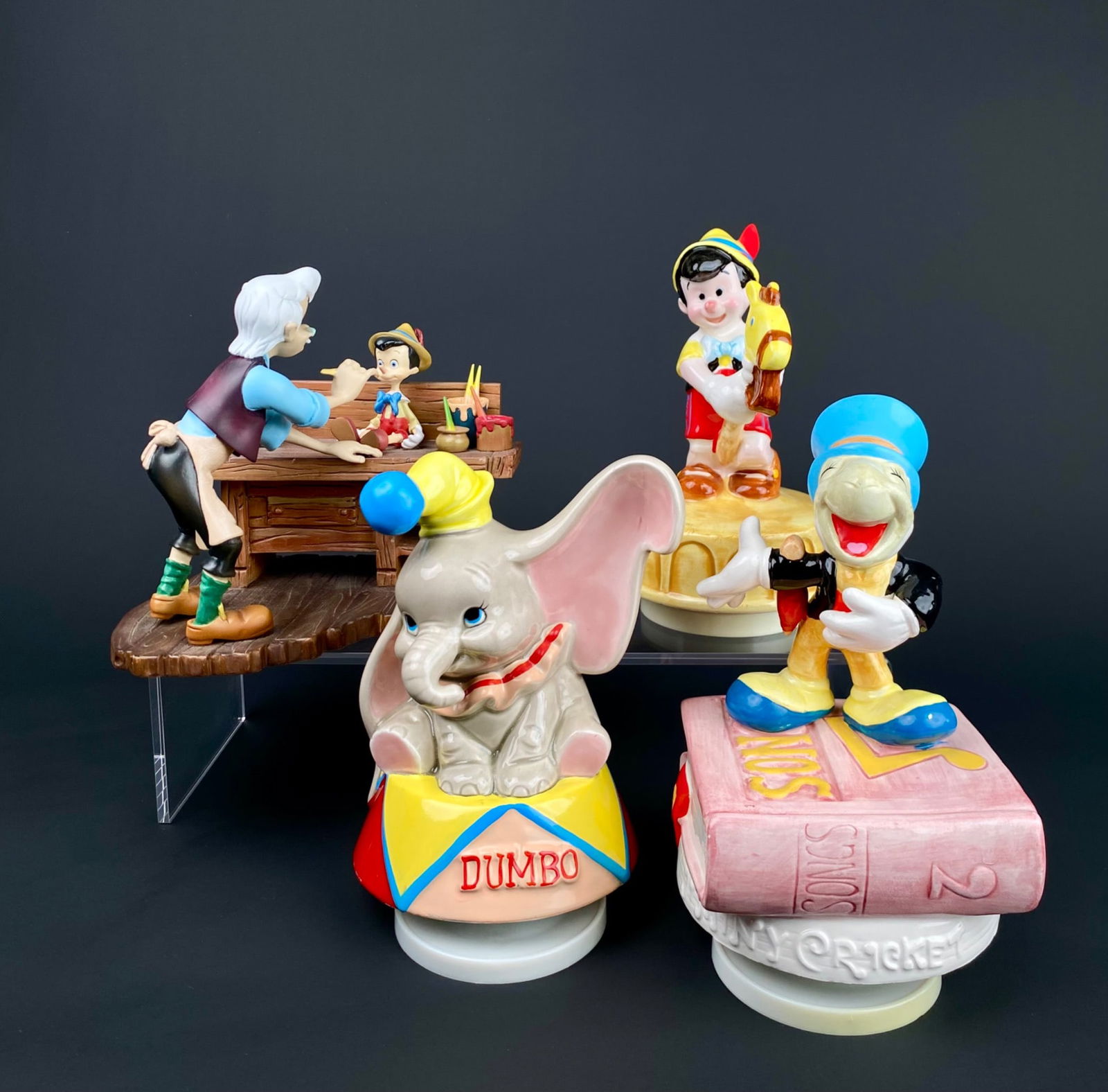 Set of Four Walt Disney Figurines? (1 of 12)