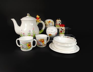 Lenox and Royal Doulton Disney Winnie The Pooh Dishes