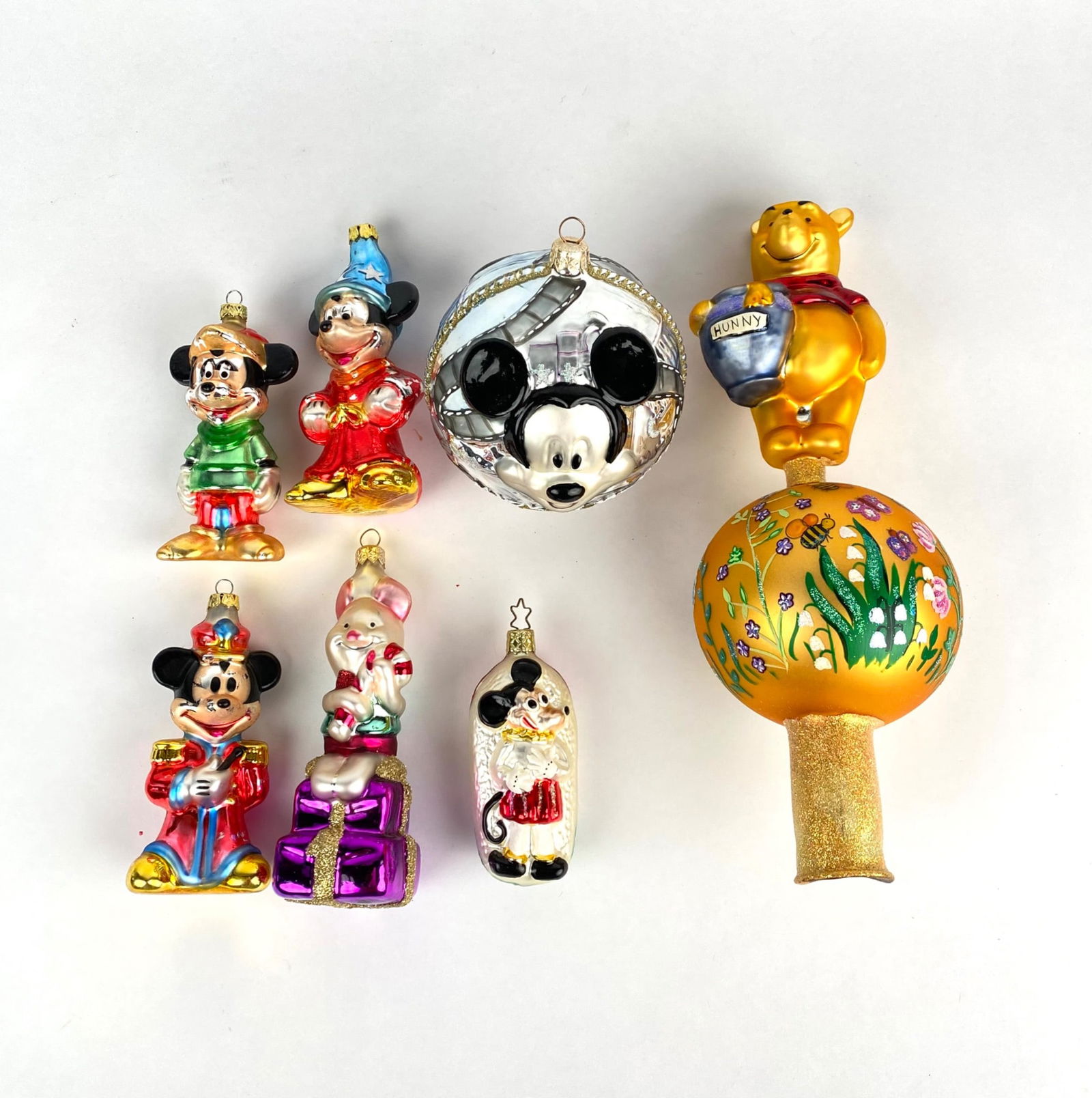Christopher Radko Disney Christmas Ornaments and Tree Topper (1 of 12)