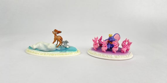 Pair of Disney Olszewski Storytime Dumbo and Bambi?
