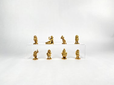 Walt Disney Productions Fine Pewter Snow White and Seven Dwarfs