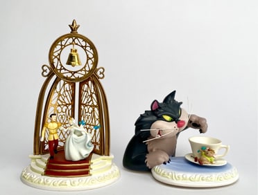 Olszewski Storytime Cinderella and Lucifer Figurines