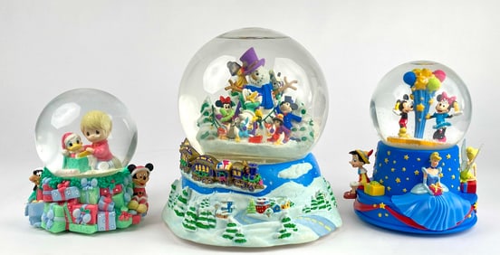 Set of Three Disney Themed Snow Globes?