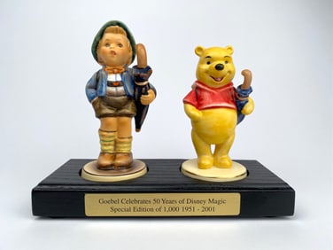 50 Years of Disney Magic Winnie the Pooh Hummel Figurine Set