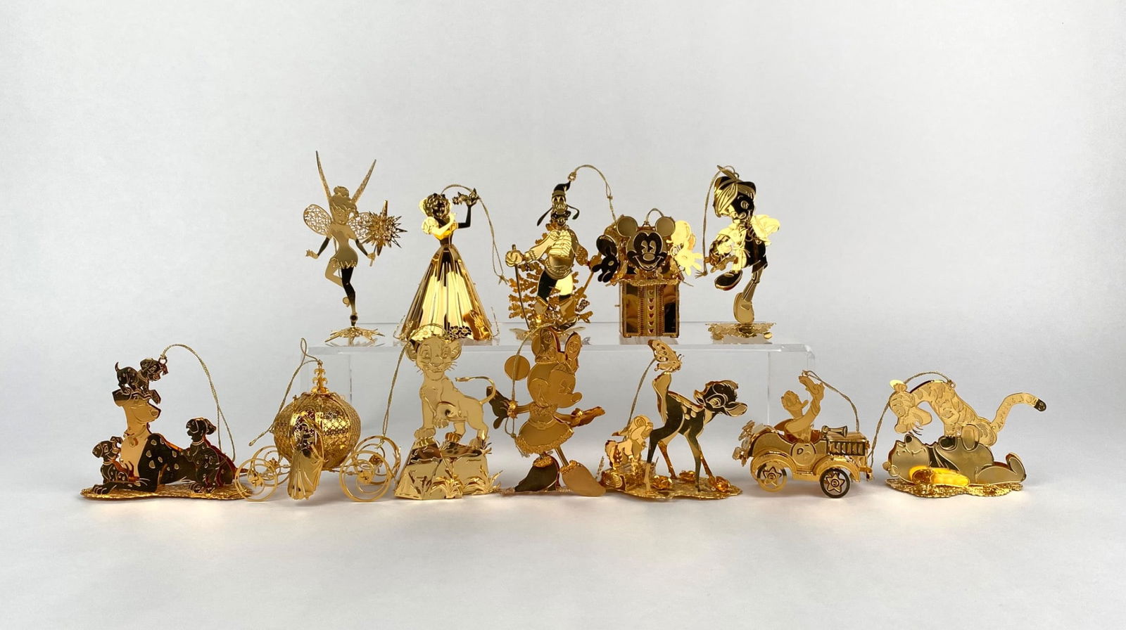 Disney Christmas 23k Gold Electroplate by The Danbury Mint (1 of 11)