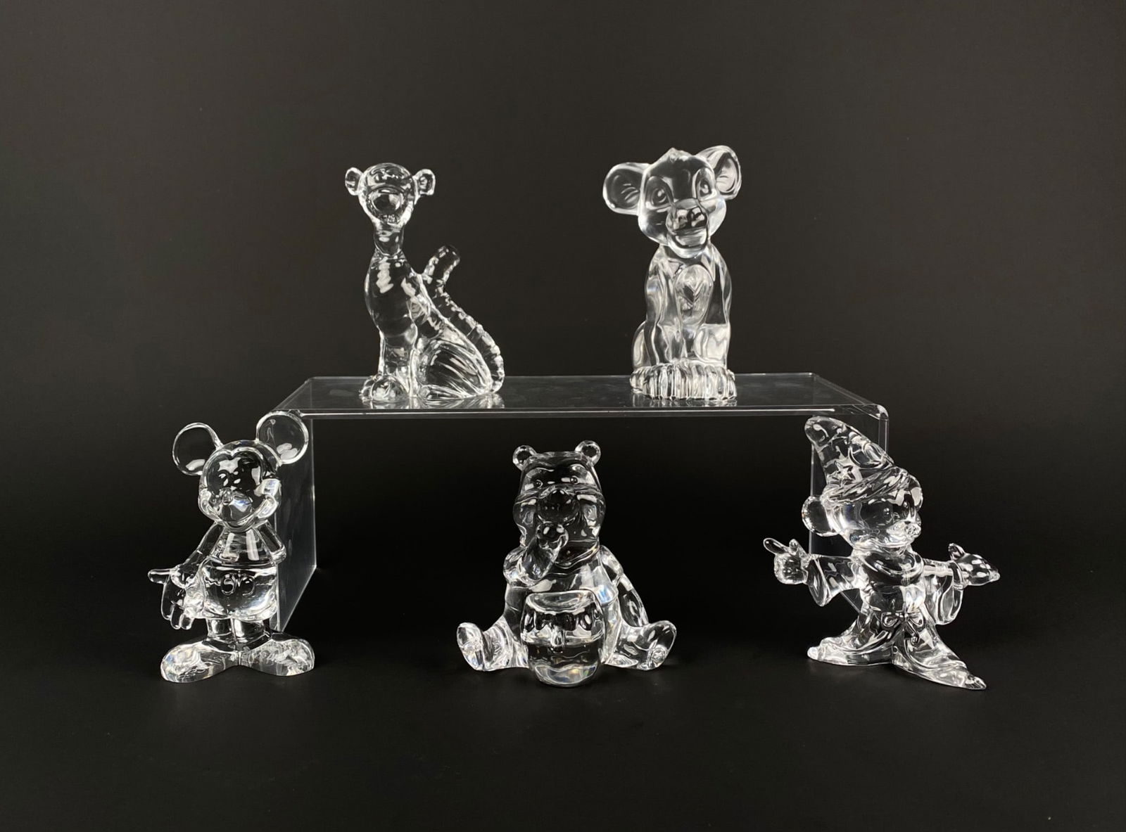 Set of 5 Crystal Figurines Depicting Disney Characters? (1 of 12)