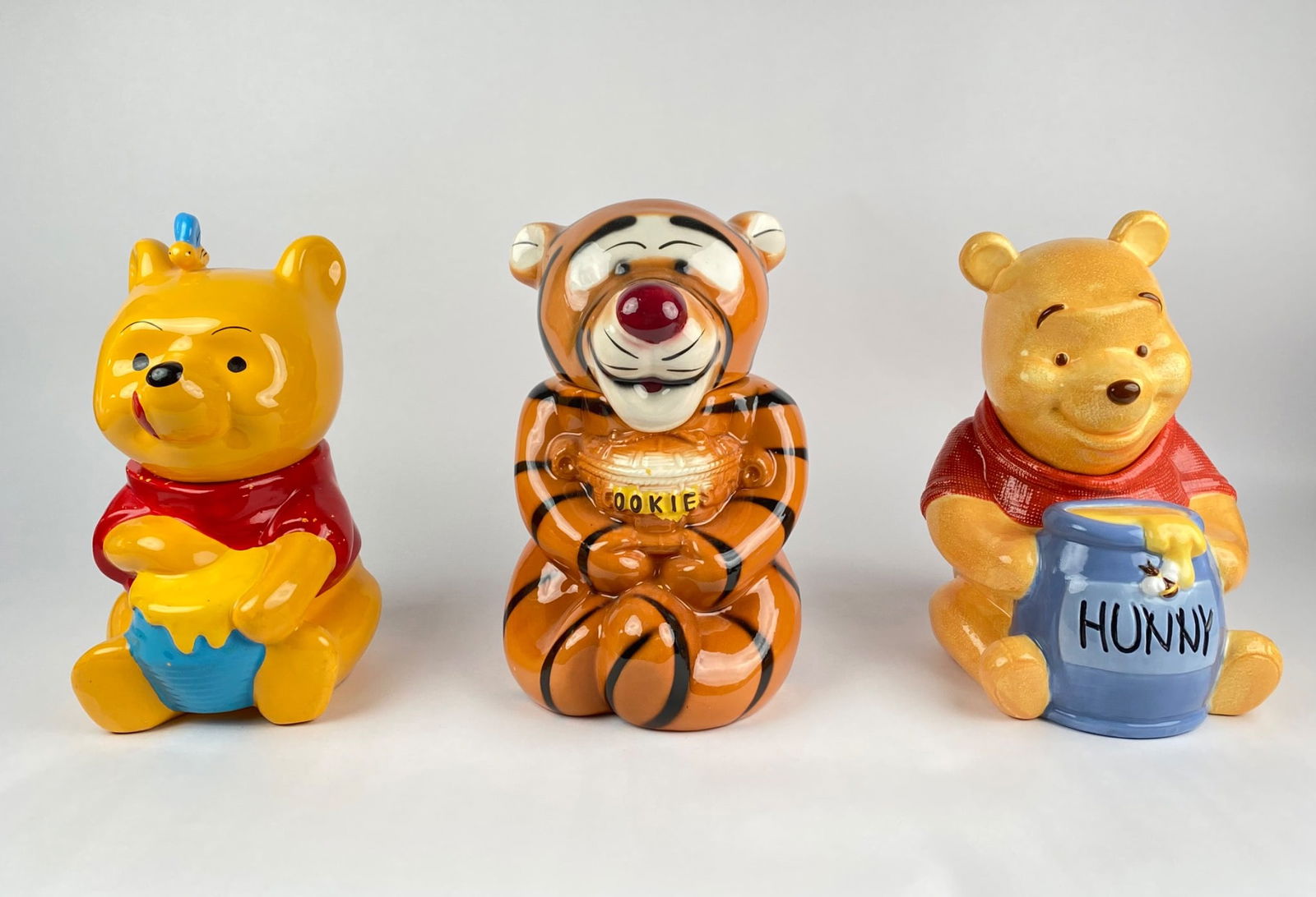 Three Ceramic Cookie Jars Featuring Winnie the Pooh and Tigger (1 of 11)