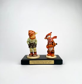 Goebel 50th Anniversary Disney Hummel Set With Tigger Figurine?