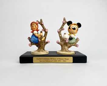 Goebel 50 Years of Disney Hummel Minnie Figurine Set