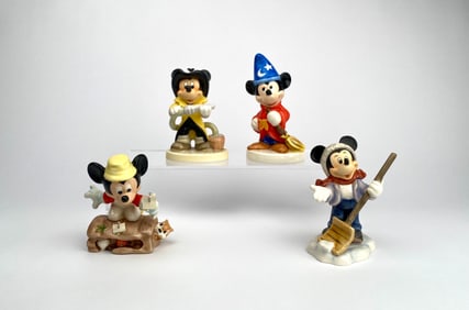 Set of 4 Goebel Disney Mickey Mouse Figurines?