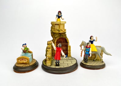 Set of 3 Goebel Miniatures Disney Snow White Figures (1994)