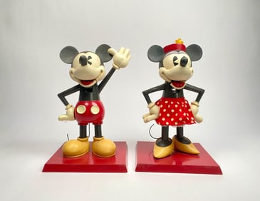 1996 Disney Mickey and Minnie Nutcrackers