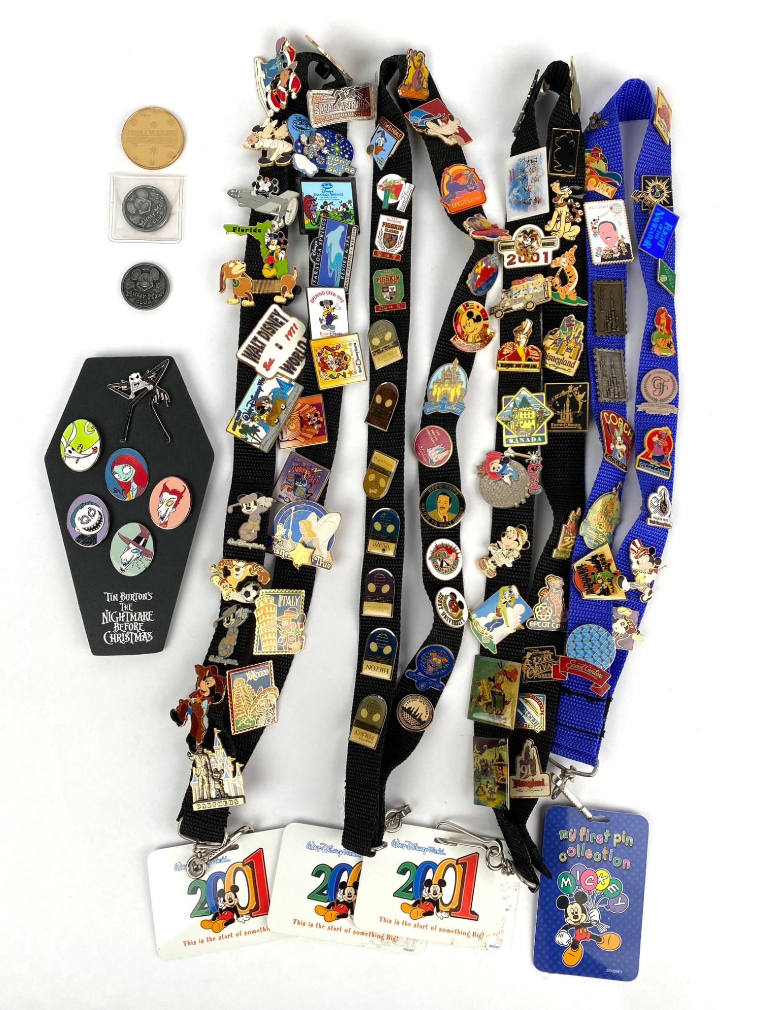 Assorted Collection of Disney Lanyards, Pins, and Memorabilia (1 of 12)