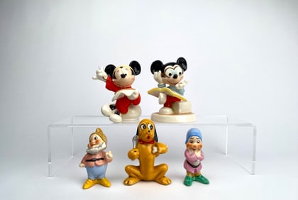 Collection of 5 Walt Disney Productions Figurines