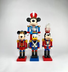 Set of 4 Disney Character Nutcrackers