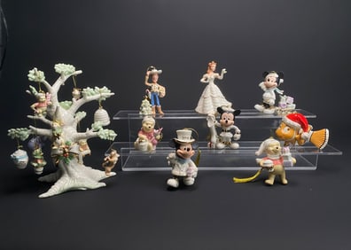Assorted Lenox Disney Ornament Collection
