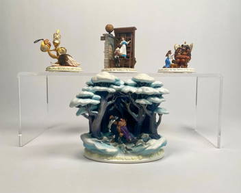Set of 4 Disney Showcase Collection Limited Editions Figurines (1 of 13)