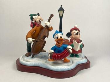 Disney Classics Collection Christmas Figurines (COA Original Box)