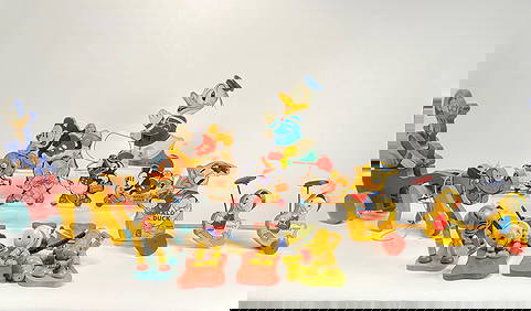 Collection of Vintage Fisher-Price Disney Wooden Pull Toys (1 of 12)