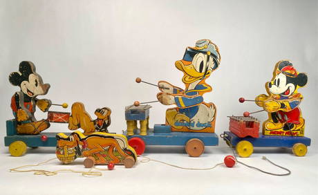 Fisher Price Disney Wooden Pull Toys (1935-1939) (1 of 12)