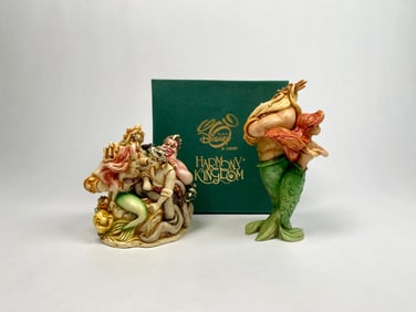 Harmony Kingdom Disney Little Mermaid Collectibles (Original Box)