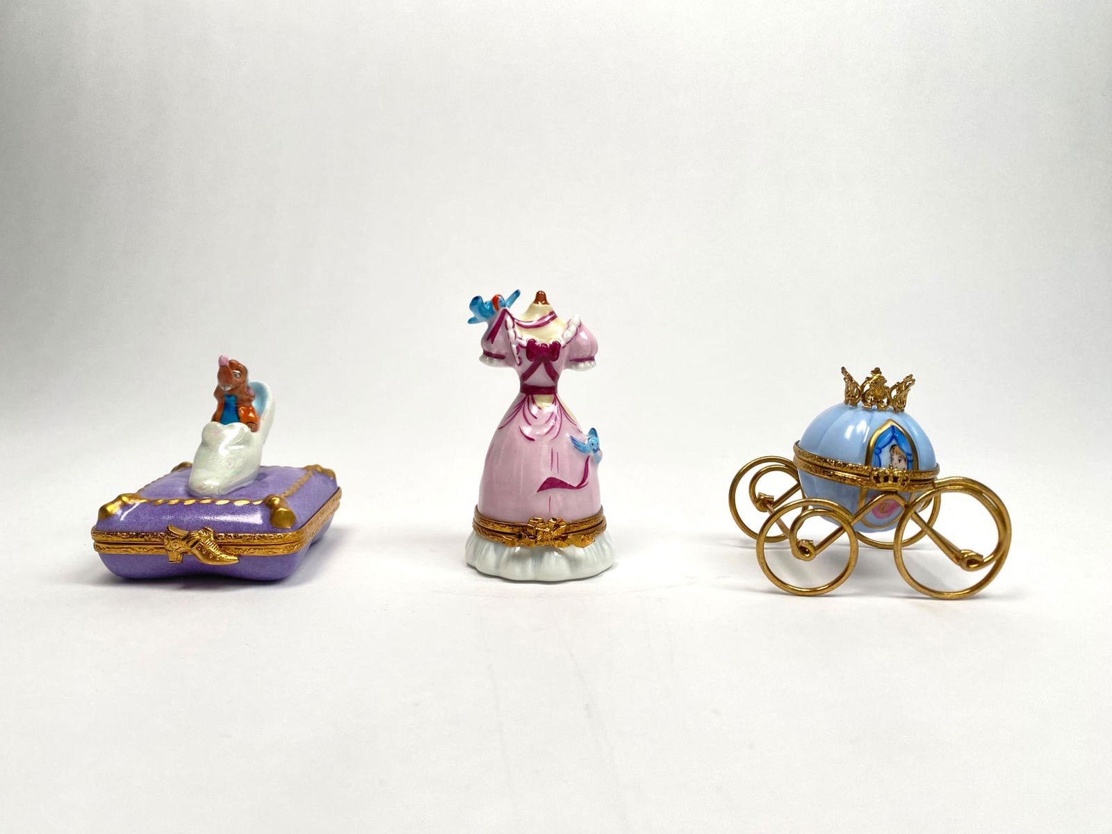 Disney HARMONY KINGDOM Cinderella 3体セット Disney HARMONY KINGDOM Cinderella 3体セット